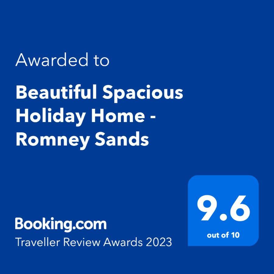 Beautiful Spacious Holiday Home - Romney Sands New Romney Eksteriør bilde